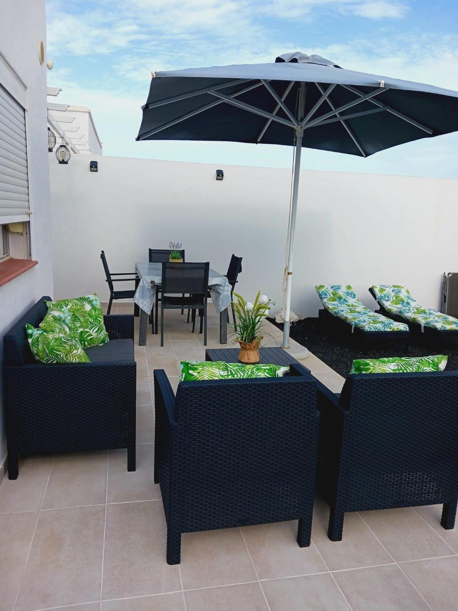 Maison Vue Mer Avec Piscine Caleta de Fuste Exterior foto